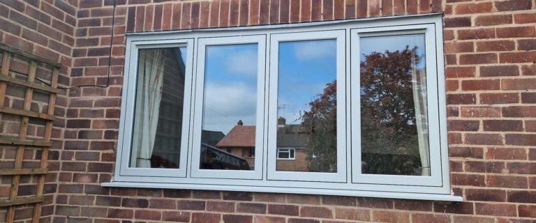 White Upvc Windows